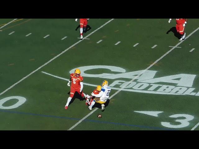 Obayanju defends pass Loyola/Calvert Hall football Turkey Bowl 11/22/18
