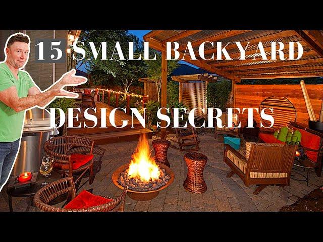 Small Landscape Design Ideas (15 Secrets)