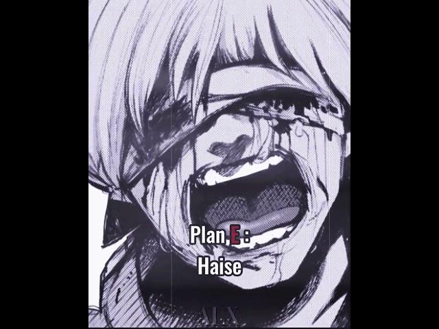 Ken Kaneki Plan A,B,C,D,E,F,G | My Ordinary Life Edit | Tokyo Ghoul Manga