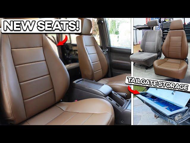 The Land Cruiser Gets NEW SEATS, Tailgate Storage, and More Interior Upgrades!