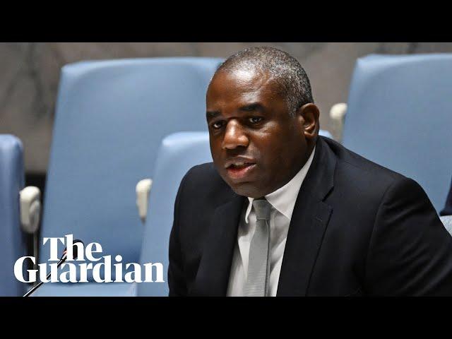 David Lammy makes statement as Ukraine marks 1,000 days of war – watch live