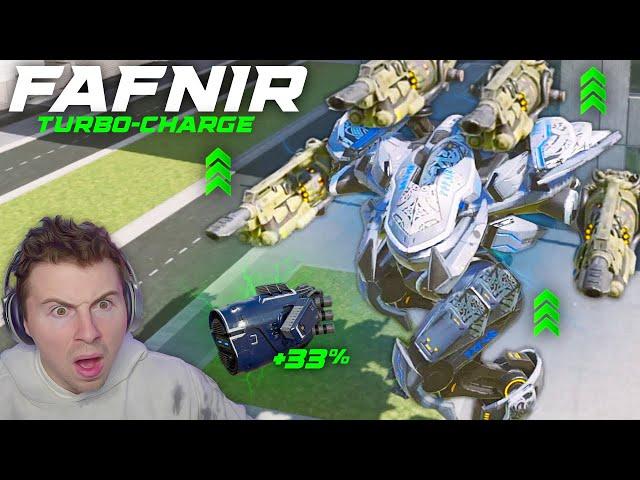 Fafnir Gets Way Better... NEW Module Makes Fafnir Built In Weapon Super Charged | War Robots