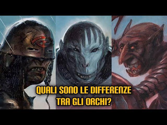 Quali sono le differenze tra gli Orchi?