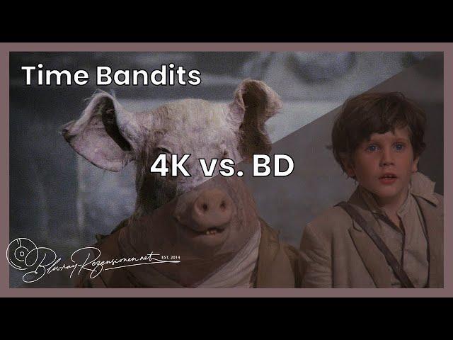 Time Bandits (2024 Pandastorm): 4K Ultra HD vs Blu-ray (2014/2024) Comparison / Vergleich