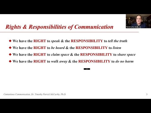 Contentious Communications: How to Connect Across Differences
