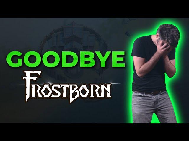 The Best Mobile Game I Have Ever Played. Goodbye Frostborn! I will miss you 