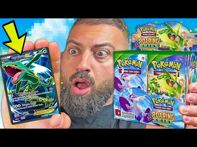 Opening a $500 Pokemon Box For The Rarest Rayquaza