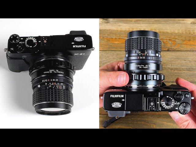 Adapt Pentax K Lenses to your Fujifilm X Camera with a Built-In Macro Mode!