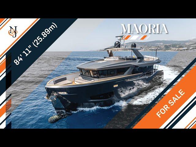 M/Y MAORIA for Sale | 84’ 11” (25.89m) Numarine Yacht