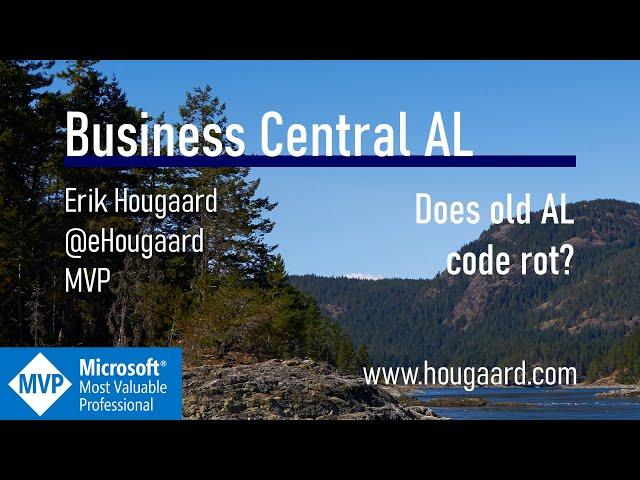 Does old AL code rot in Business Central?