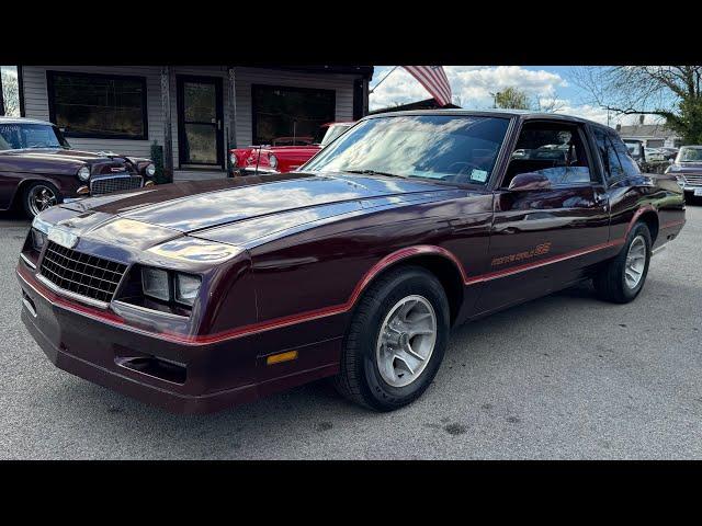 Test Drive 1986 Monte Carlo SS $14,900 Maple Motors #2798