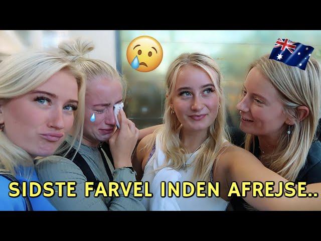 FLYTTER TIL AUSTRALIEN I 4 ÅR !? Vlog fra rejse dagen & Q&A