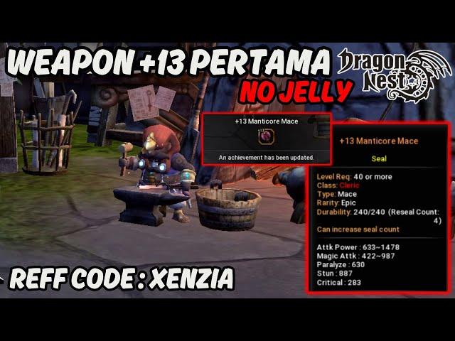 Nempa Weapon Epic +13 Tanpa Jelly - Dragon Nest Return V2