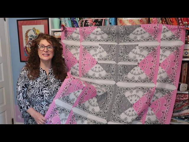 PART THREE BANDANA QUILT PROJECT