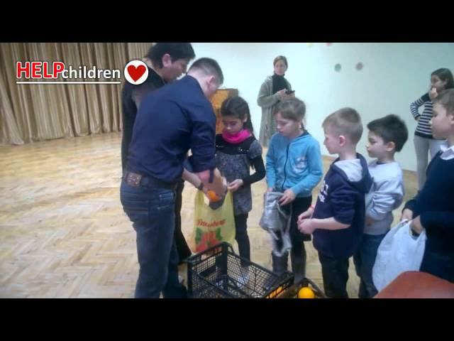 A trip to an orphanage for children displaced from the Donbas in February 2016