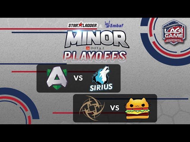 [DOTA2] Ninjas In Pyjamas VS Alliance - StarLadder IMBATV DOTA2 Minor [Ligagame]