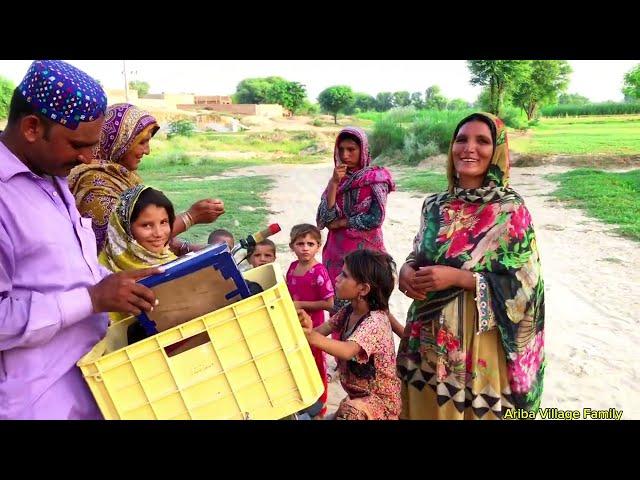 Mehreen and Reba wore coca in their noses today | Ariba Village family