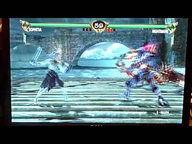 SCIV: Silent Joel (Sophitia) vs Testiskulls (Nightmare) - 2