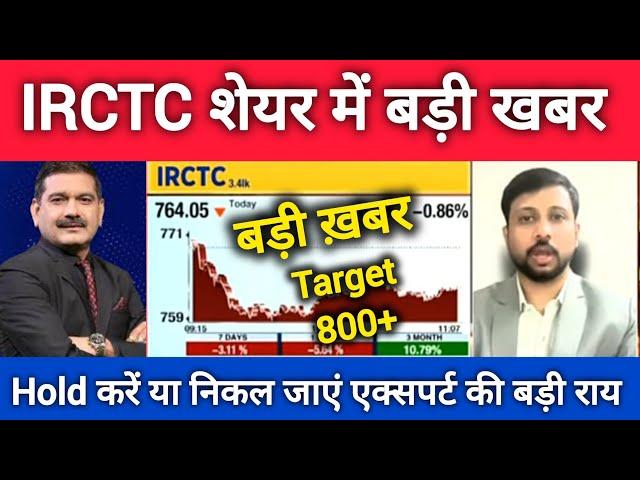 IRCTC शेयर में क्या करें होल्ड और Sell??  IRCTC Share News Today @bd.stockmarket