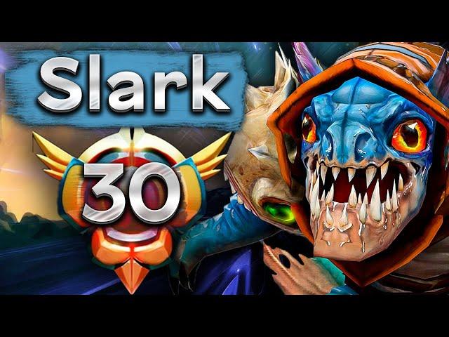 Яторо на Сларке 30 LVL, красивая дота! - Yatoro Slark 7.37 DOTA 2