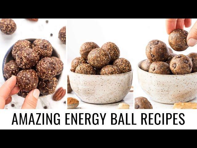 3 *MUST TRY* Energy Ball Recipes | HEALTHY VEGAN SNACKS