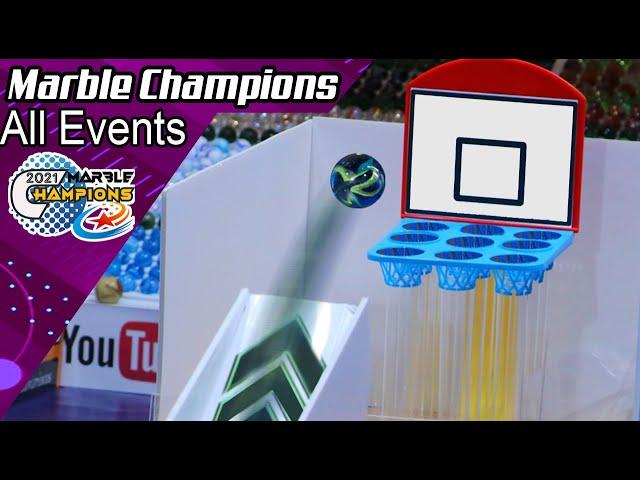 Marble Champions 2021 - All Events - by Fubeca's Marble Runs