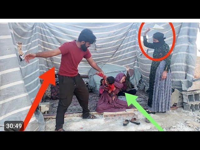 Repairing the destroyed hut by Maryam Tanesh and fighting with the second evil woman.