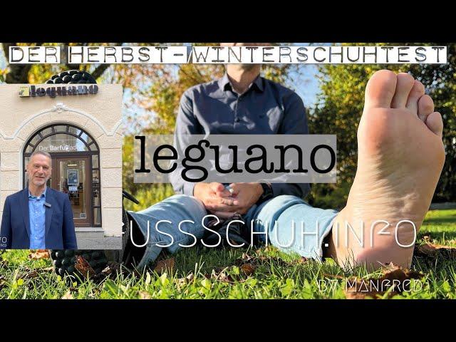 Vorstellung leguano – Barfußschuhe Test Winter 2022