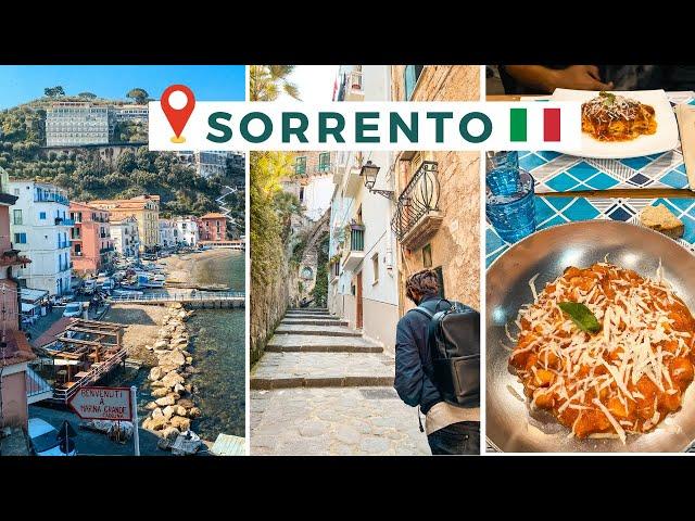 IS SORRENTO BETTER THAN AMALFI? | Sorrento Italy Travel Vlog & Guide 2022 4K  | Prices, Food & More!