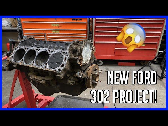 How to Build a Ford 302 Small Block - Part 1: Removing the Intake, Heads and, Front Accessories