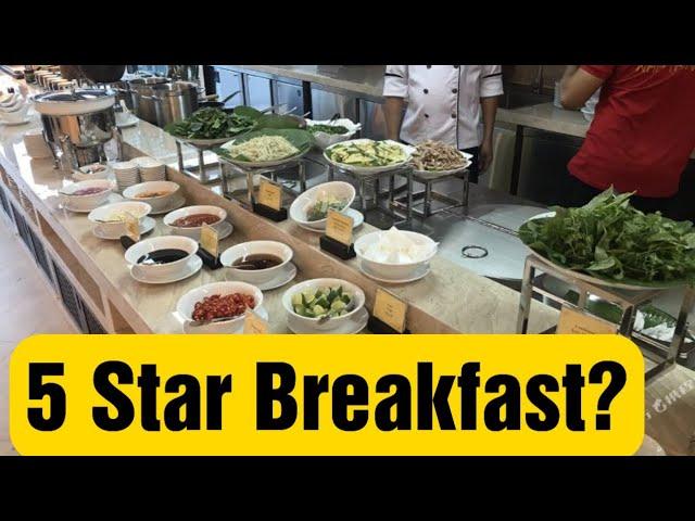 Breakfast Regalia Gold Hotel Nha Trang VIETNAM 5 star