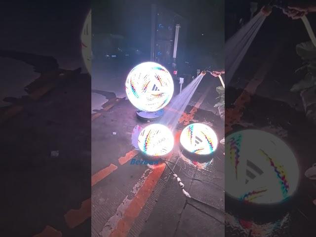 Outdoor LED Spherical Display Waterproof Test #leddisplay #ledscreen