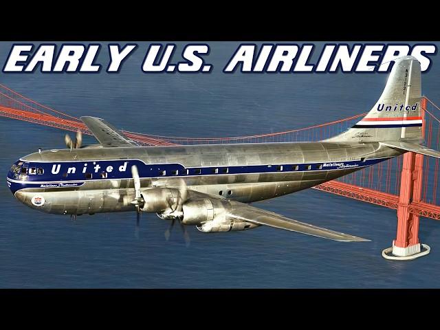 Aviation History: The Golden Age of American Air Travel (Constellation, Stratocruiser, etc..)