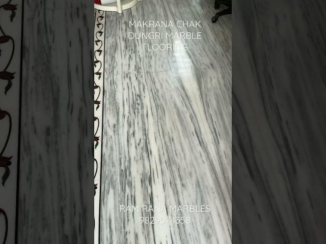 Best marble flooring in India. Makrana chak dungri marble. Indian marble. White marble