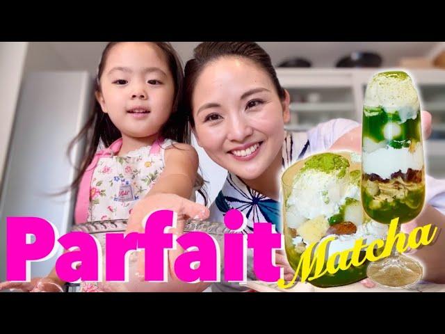 Matcha parfait | Japanese Sweet | Home Cooking