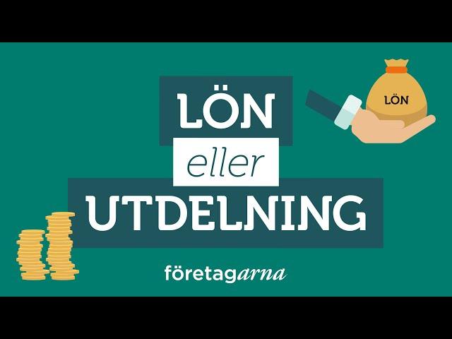 Olika skatt vid lön och utdelning i aktiebolaget