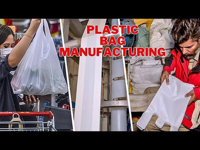 How Plastic Bag Manufactured || Plastic Bag Making & Manufacturing Process