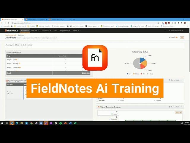 FieldNotes AI - Getting Started with the AI CRM