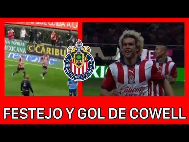 Así fue el INCREÍBLE festejo de Cade Cowell en su primer gol con Chivas en Liga MX Chivas vs Pumas