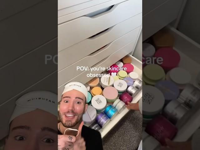 POV: YOU ARE SKINCARE OBSESSED! (follow for more!) #beauty #skincare #beautytips #skin