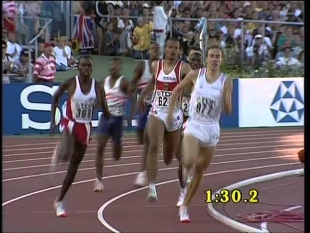 Wilson Kipketer:800m World Championships,Gothenberg,1995
