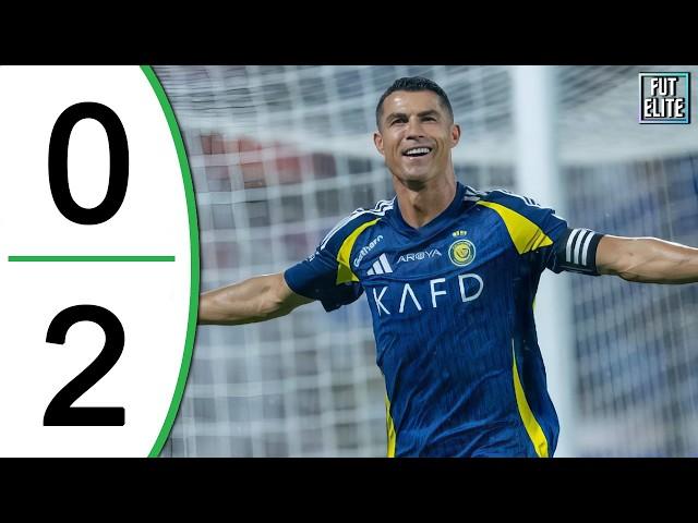 CRISTIANO RONALDO is Back | Al-Taawon vs Al-Nassr 0-2 Highlights & Goals - Saudi Cup 2024