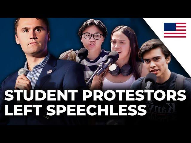 Charlie Kirk Vs Liberal Students Highlight Reel