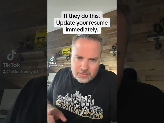 If they do this, update your resume immediately! #careeradvice