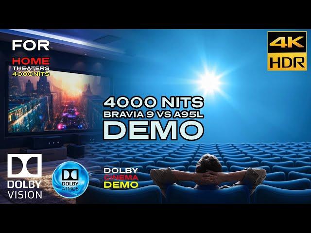 DOLBY VISION "The 4000 NITS DEMO" for BRAVIA 9 [85inch] IMAX ENHANCED - REC 2020 4KHDR - Download