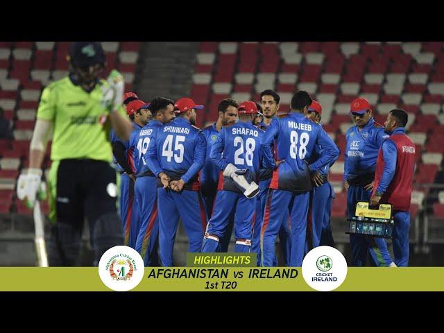 Highlights Afghanistan vs Ireland | 1st T20 | Afghanistan vs Ireland in India 2019