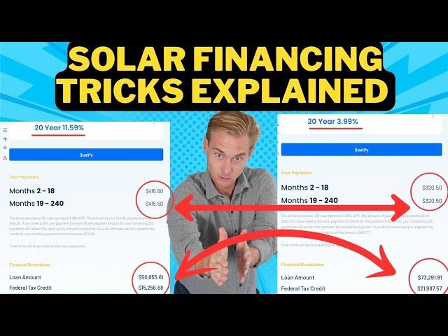 Solar Financing Tricks Explained 2024