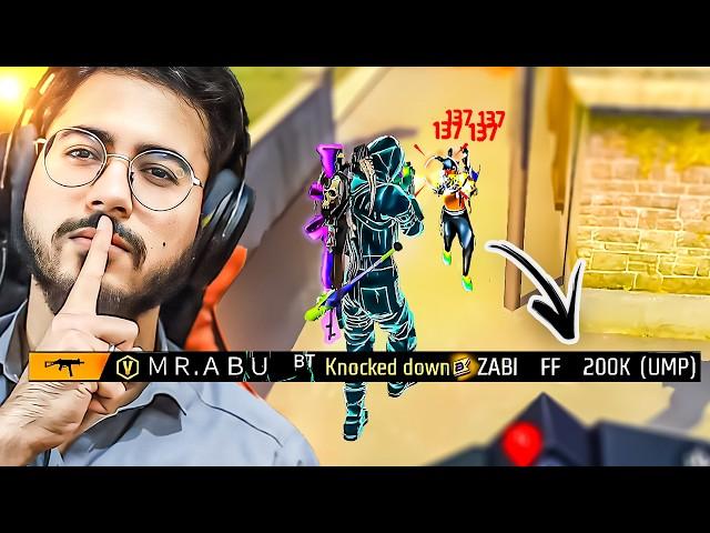 ZABI FF in My Game | MR ABU Dominating Region Top Youtubers and Players | Free Fire Pakistan