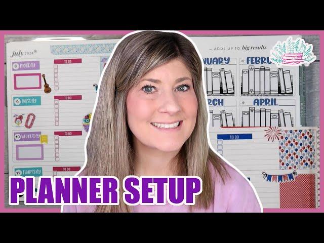 SETTING UP 2024-2025 ERIN CONDREN HORIZONTAL LIFEPLANNER