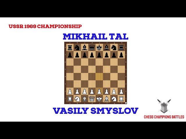 Vasily Smyslov vs. Mikhail Tal: Epic 1969 USSR Chess Championship – English Opening Mastery!